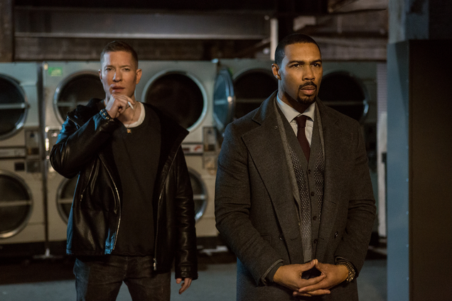 Tommy (Joseph Sikora) and Ghost (Omari Hardwick) (Starz)